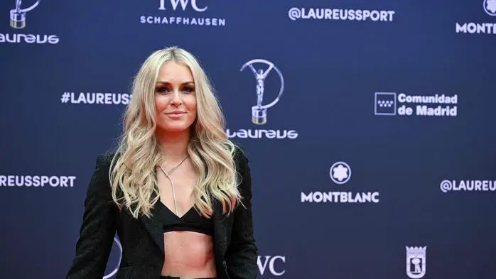 Lindsay Vonn bei den heurigen Laureus World Sports Awards in Madrid