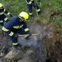 Sieben Mann der Feuerwehr waren sechs Stunden lang im Einsatz