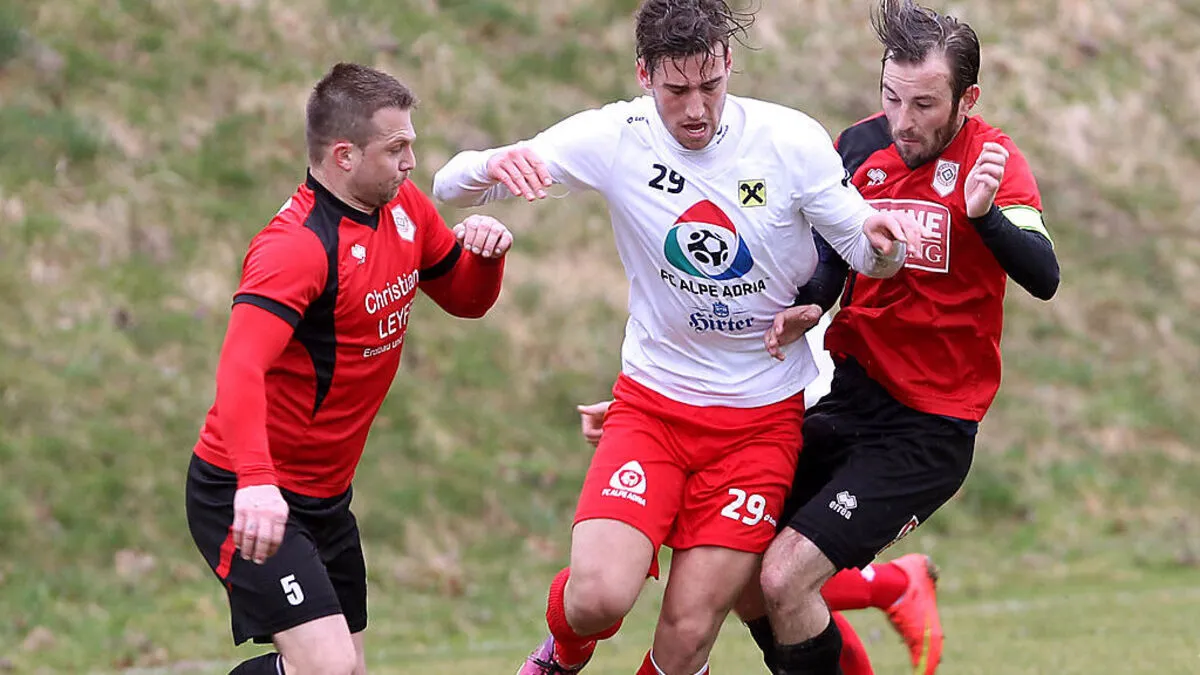 Maria Saal und Alpe Adria trennen sich 2:2