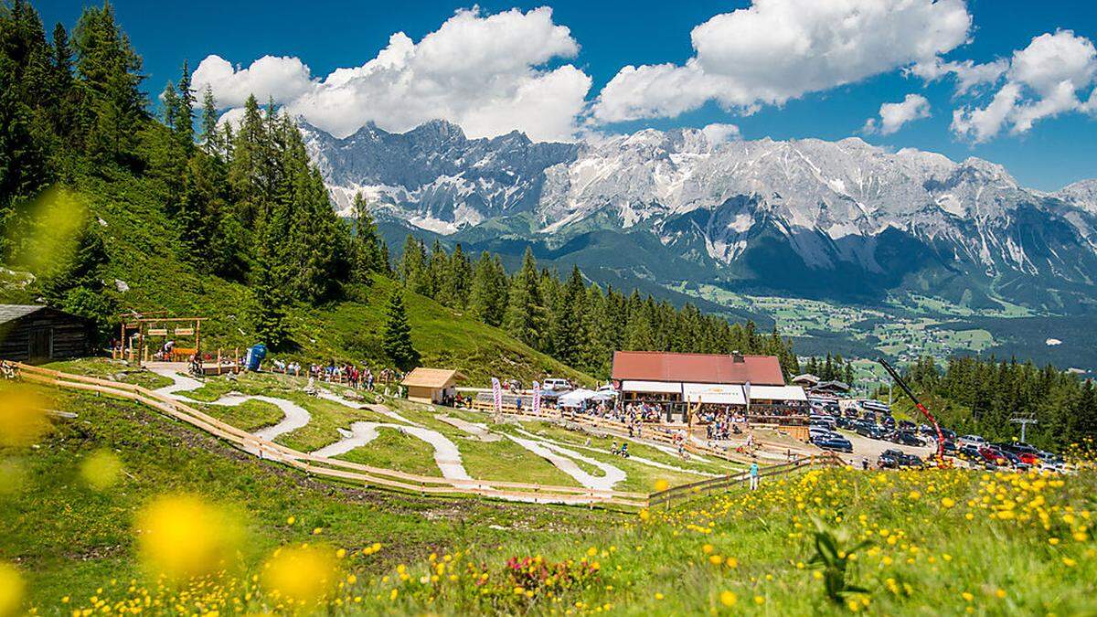 Die Reiteralm startet kommenden Freitag in die Sommersaison. Im Bild die „Reiteralm Junior Trails“. 