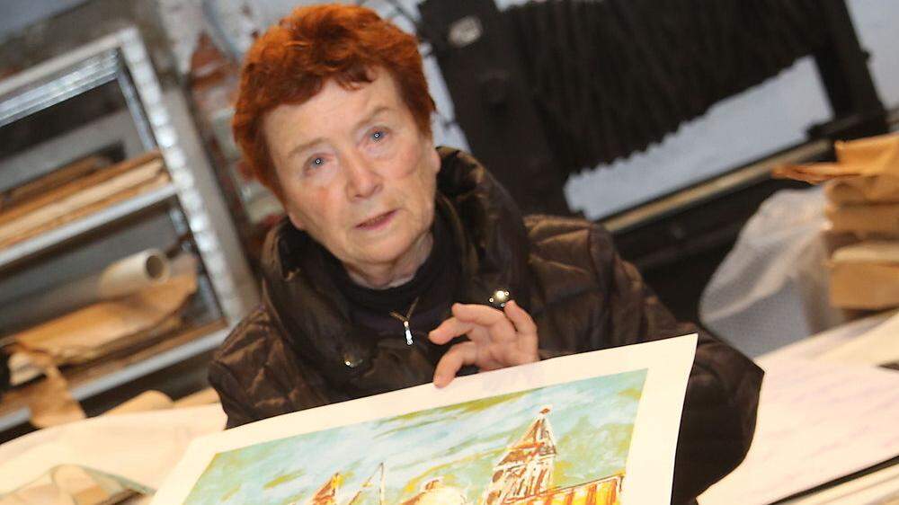 Gerda Madl-Kren lädt zum Malen in ganz besonderen Nächten