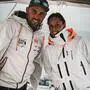 Die Geschwister Julian Kircher und Linda Gradischnig-Kircher von der Segelschule in2theblue in Punat auf Krk. 