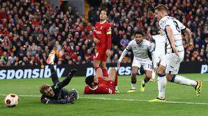 Liverpool kassierte gegen Atalanta drei Gegentreffer