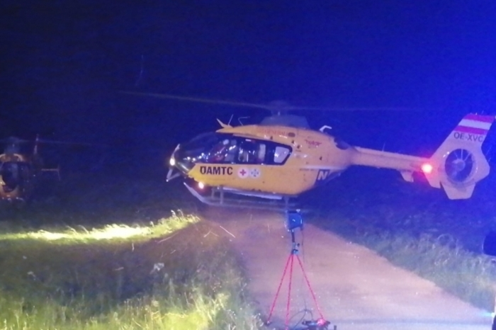 Zwei Rettungshubschrauber aus Niederösterreich waren im Einsatz
