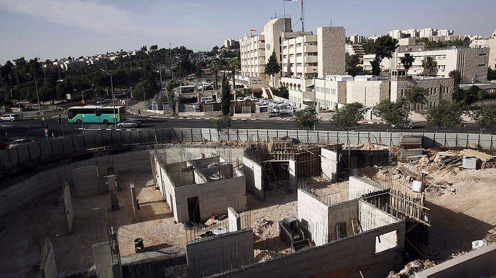 Israels Siedlungsbau sorgt für heftige Kritik