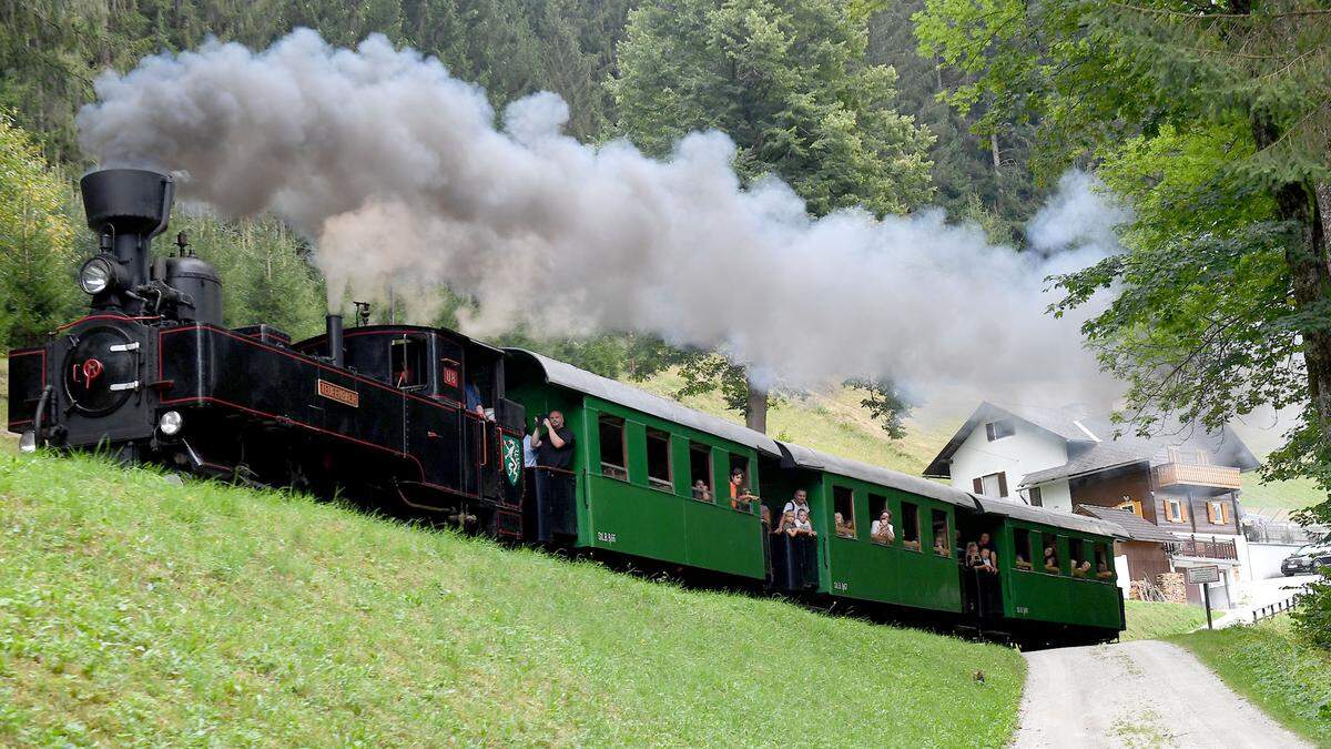 Die denkmalgeschützte Feistritztalbahn: Der Betrieb steht still - und es ist fraglich, wie es weiter geht