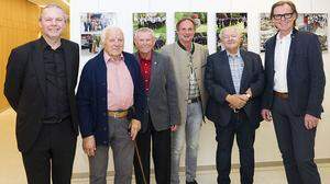 Gerald Hirner (SZF), Sepp Scharf, Walter Mietschke, Ernst Hackenberg, Franz Gigerl und Wolfgang Proissl