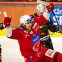 KLAGENFURT,AUSTRIA,19.JAN.24 - ICE HOCKEY - ICE Hockey League, Klagenfurter AC vs Graz 99ers. Image shows the rejoicing of David Maier (KAC).
Photo: GEPA pictures/ Matthias Trinkl