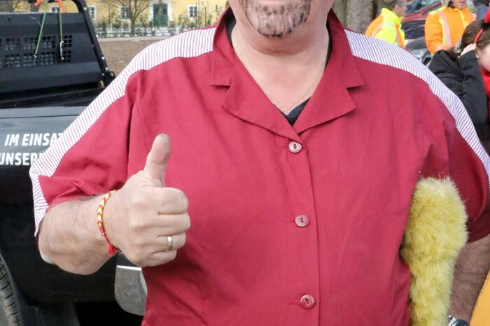 Bestens organisiert wurde das Faschingsspektakel von der Gemeinde unter Bürgermeister Wolfgang Grilz (Foto).