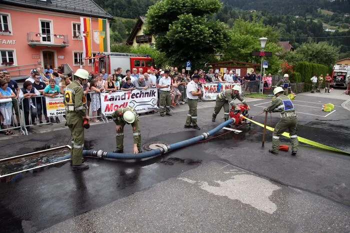 Der Löschangriff nass ist die Königsdisziplin