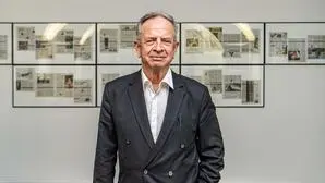 Richard Kriesche gestaltete viele Jahre lang auch die Osterseiten der Kleinen Zeitung