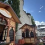 Die Küchenpavillons beim Festival „Kulinarische Sommerfrische“