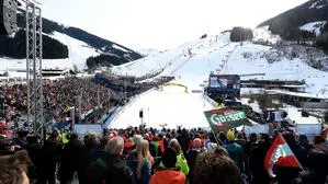 Saalbach sah ein Ski-WM-Fest
