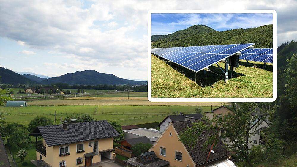 Im Ortsteil Preßnitz (St. Stefan ob Leoben) stößt eine geplante Fotovoltaik-Freiflächenanlage auf Widerstand