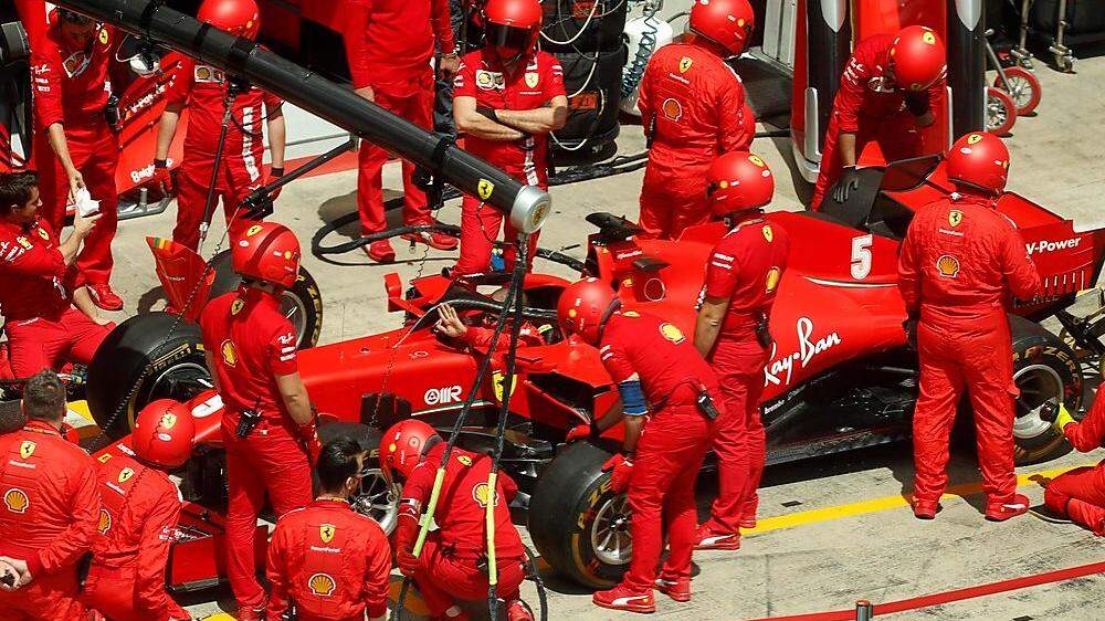 Der Grand Prix der Steiermark endete für Ferrari in einer Katastrophe