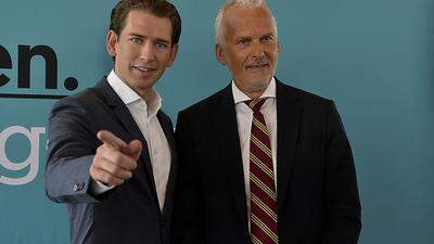 Sebastian Kurz und Josef Moser 