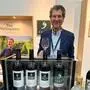 Winzer Walter Skoff auf der Fachmesse „ProWein“ in Düsseldorf