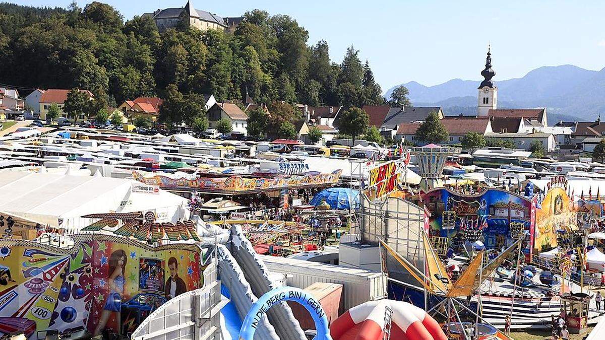 Die Marktwiese in Bleiburg steht wieder für Zigtausende Besucher bereit