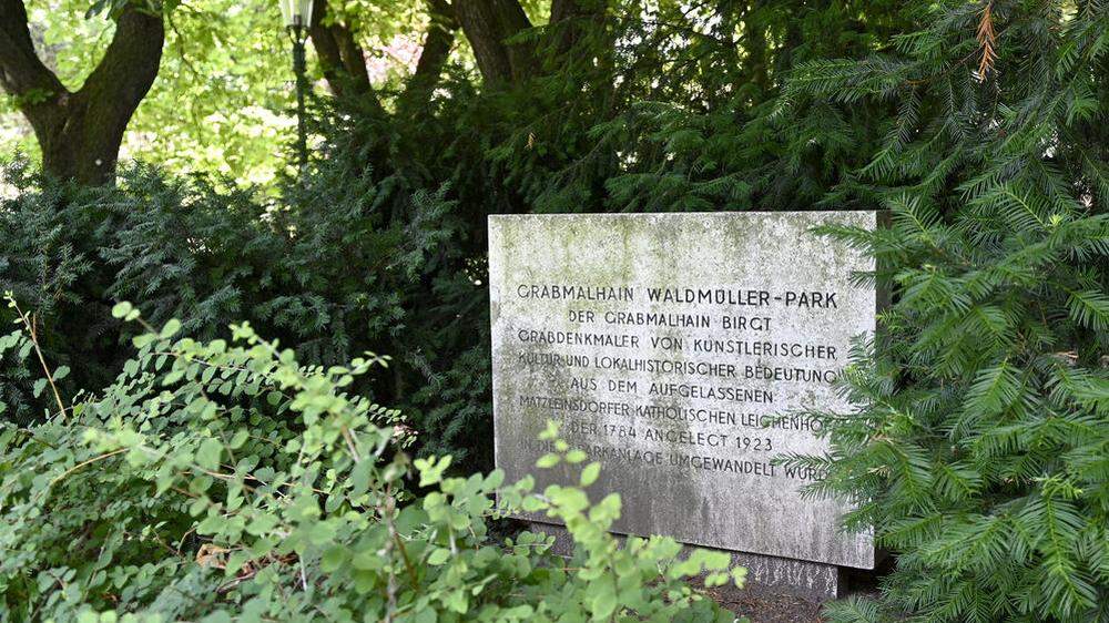 Im Wiener Waldmüllerpark wurde am Dienstag ein totes Baby entdeckt