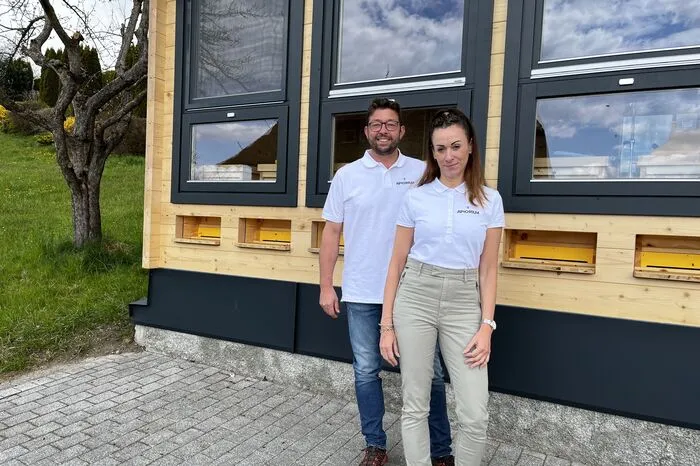 Christoph Haslauer und Ingrid Kuhn