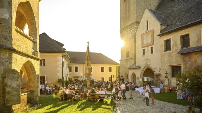 Eine ausgelassene Stimmung herrschte beim Pfarrfest in Maria Saal!