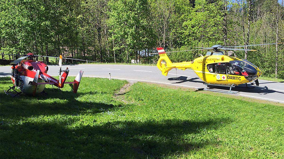 C11 sowie RK1 im Einsatz am Seebergsattel 