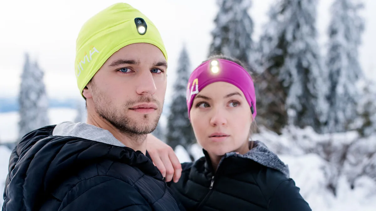 Das ergonomisch geformte und ultraleichte LED-System bietet optimalen Tragekomfort, als wäre es gar nicht da