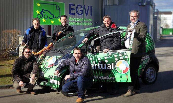 Projektteam des Virtual Vehicle