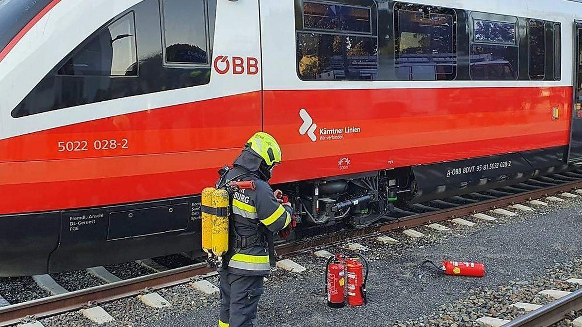 Fünf Feuerwehren standen im Einsatz