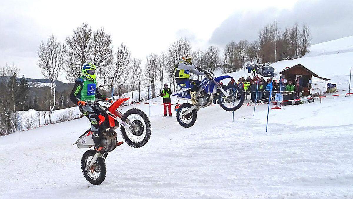 Riesenspaß beim Snow Hill Race der Sportunion Fischbach