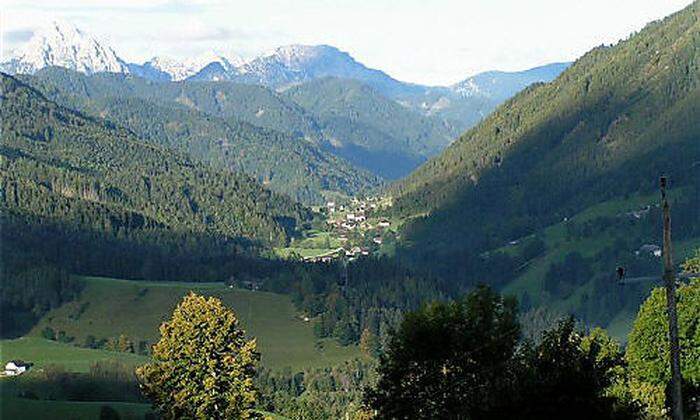 Panorama von Zell-Pfarre