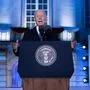 US-Präsident Biden bei seiner Rede in Warschau