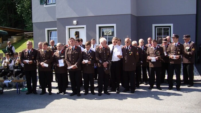 Mit einer Feldmesse und anschließendem Frühschoppen feierten die Gamlitzer Florianis den 130. Geburtstag ihrer Wehr.