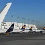 Auch viele Lufthansa-Flugzeuge müssen am Boden bleiben