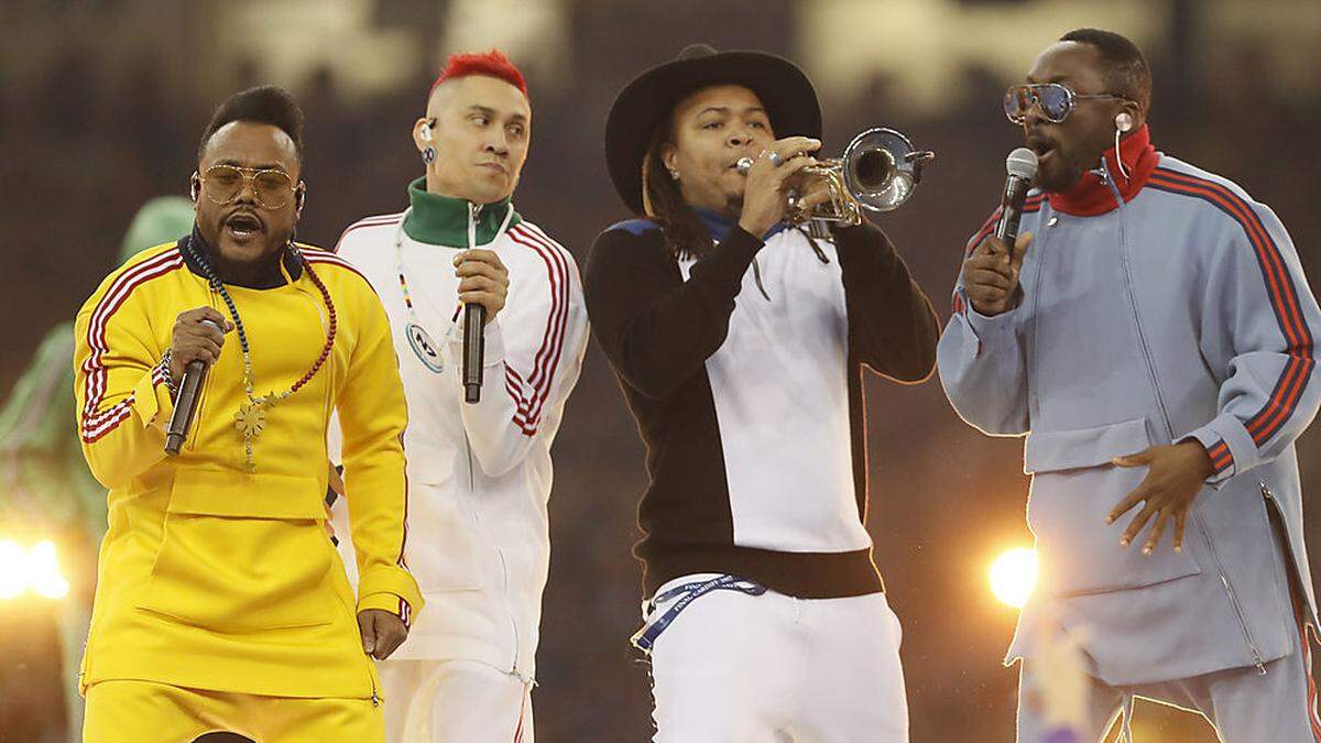 Die Black Eyed Peas traten in Cardiff auf 