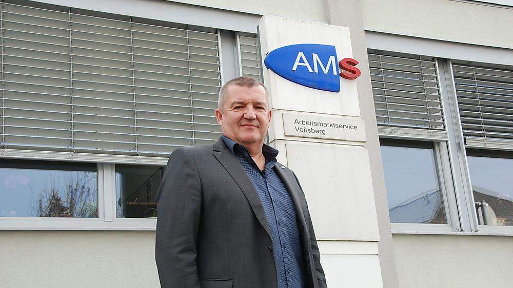 Franz Hansbauer leitet die AMS-Geschäftsstelle Voitsberg 