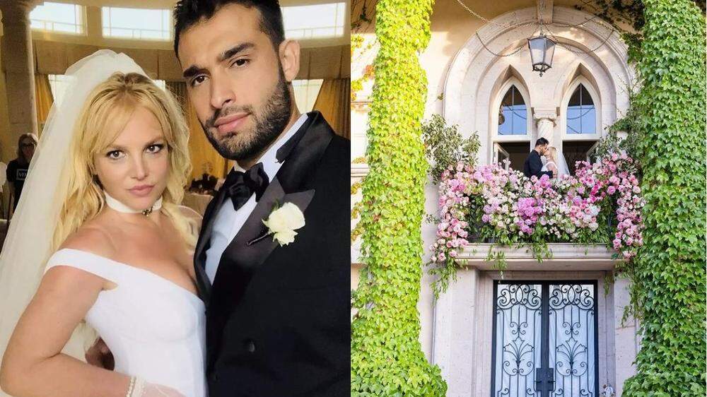 Britney Spears und Sam Asghari haben geheiratet