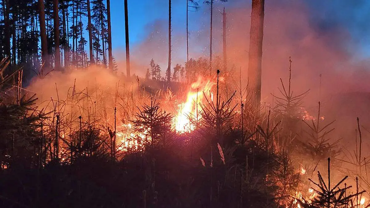 Brand in Raabs an der Thaya