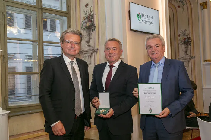 Mit Manfred Komericky, stellvertretender Landespolizeidirektor a.D., Bürgermeister von Kalsdorf bei Graz