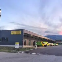 Die neue Zustellbasis der Post in St. Thomas, nahe des Kreisverkehrs bei der Autobahnabfahrt Wolfsberg Süd