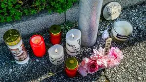 Am 9. April verstarb der 16-Jährige in Ebenthal. Freunde zündeten an der Unfallstelle Kerzen an