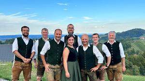 Die Volksmusikgruppe „Die Dillacher“ spielen am Samstag beim Steirischen Sänger- und Musikantentreffen in Kraubath auf