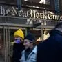 Das Gebäude der New York Times in New York