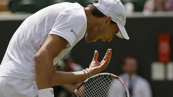 Dominic Thiem hat jede Menge Grund zum Ärgern