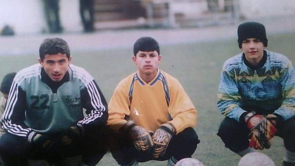 Nosheen Hanaan (links) spielte in der Jugend-Nationalmannschaft von Syrien.