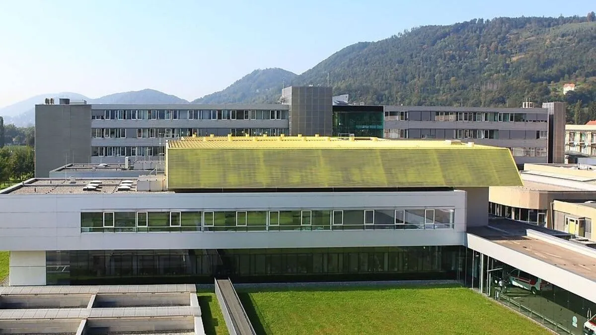 Das LKH Graz-West im Bezirk Eggenberg