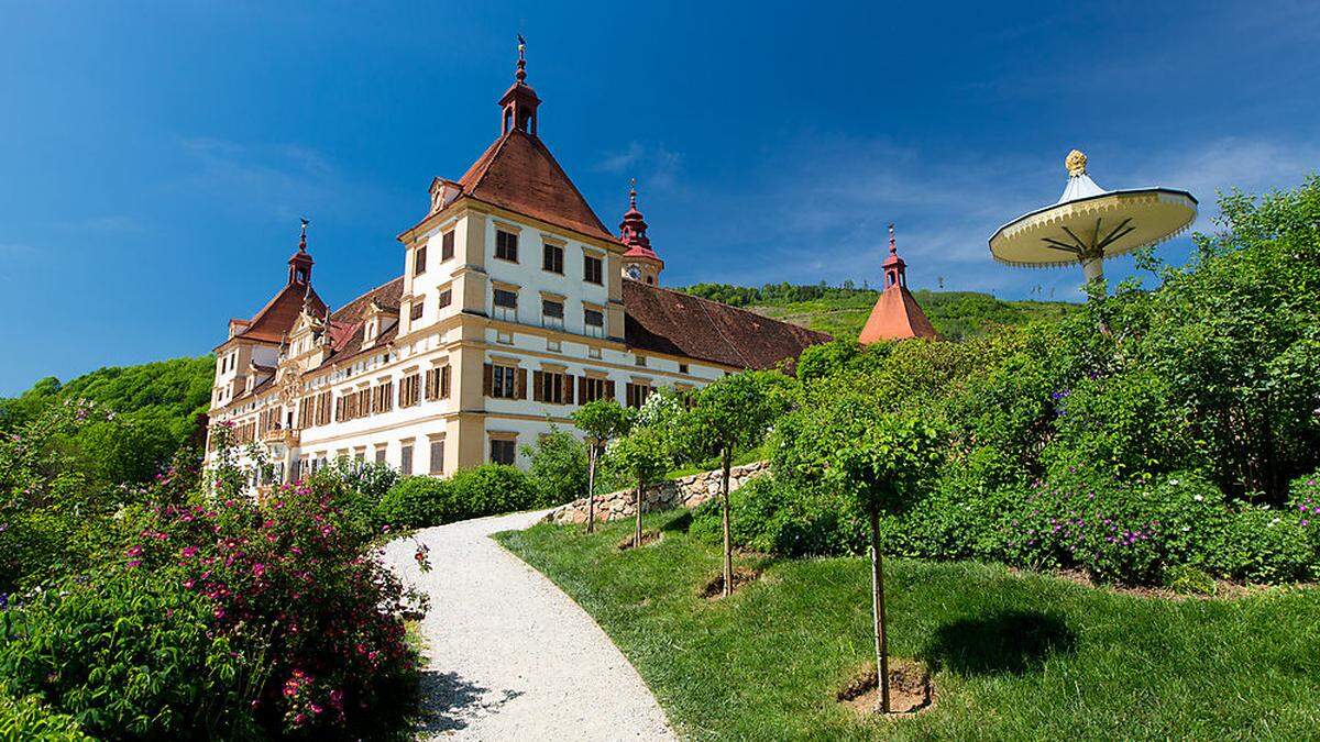 Schloss und Gartenanlage sind derzeit gesperrt.