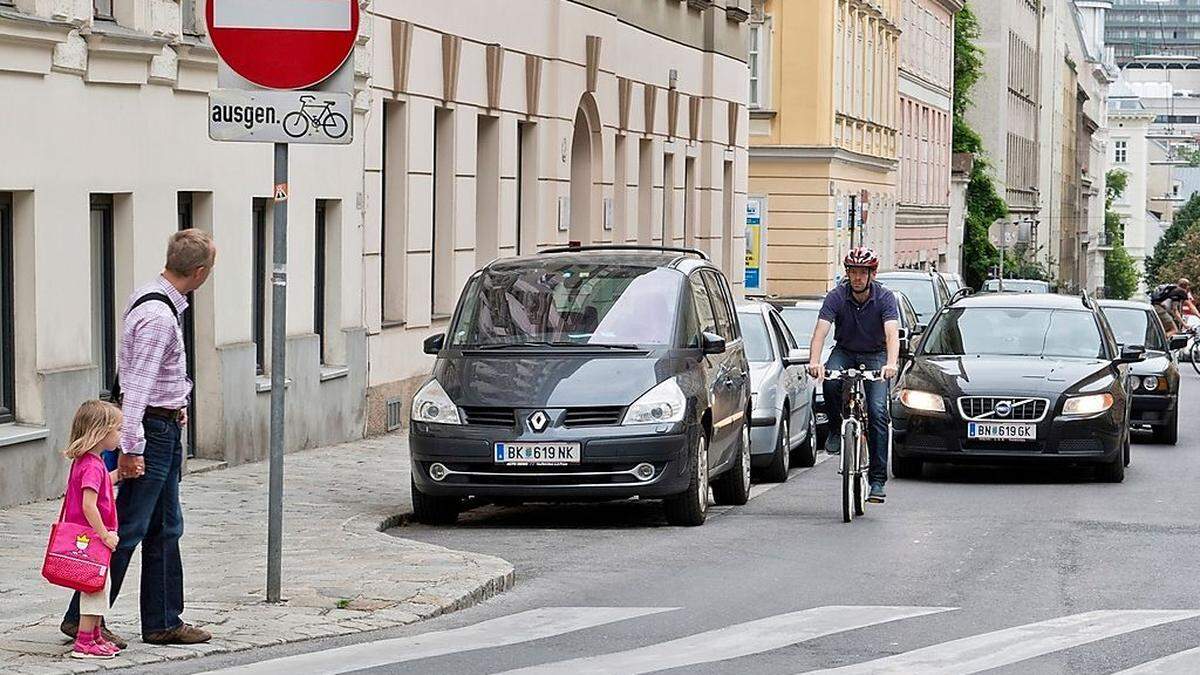 Schulweg üben, Wegunfälle vermeiden