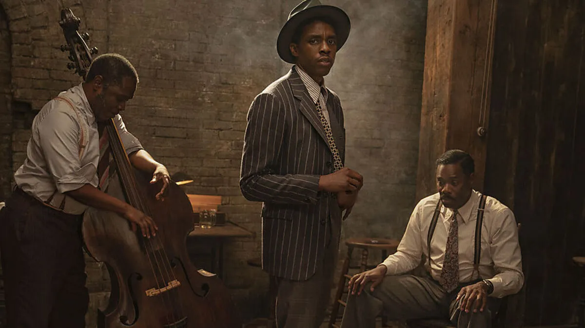 Chadwick Boseman in "Ma Rainey's Black Bottom" 