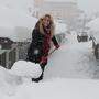 Bei 70 Zentimeter Schnee gibt es in Mariazell einiges zu schaufeln